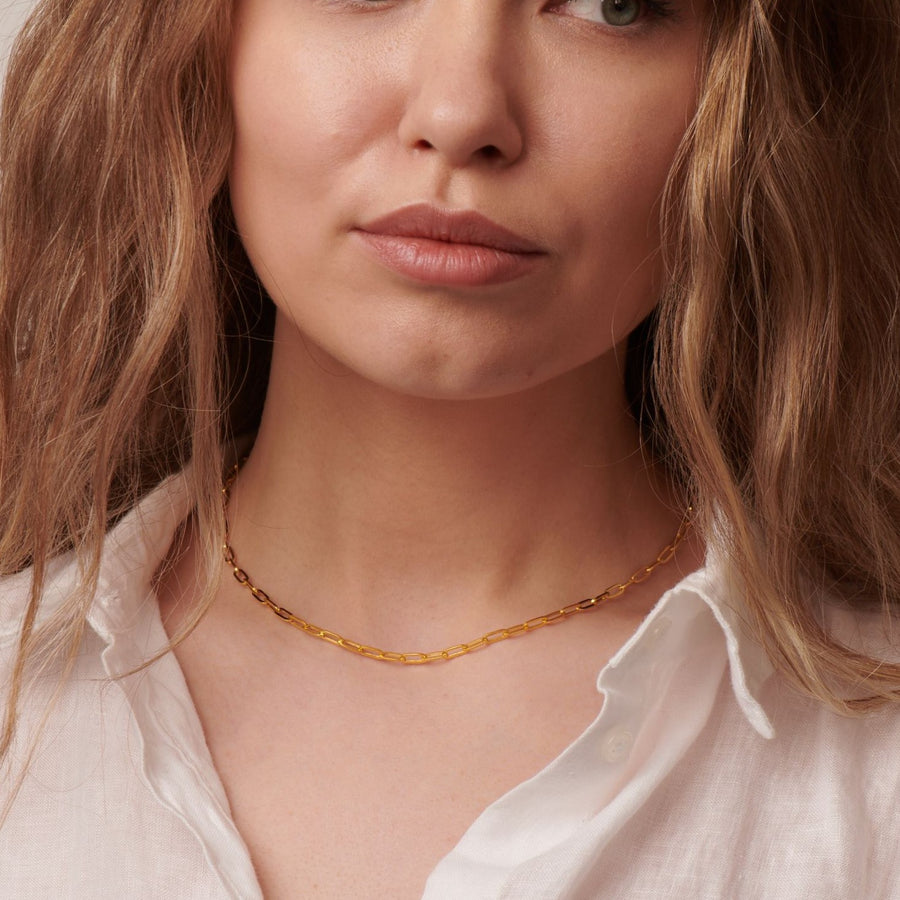 paperclip necklace