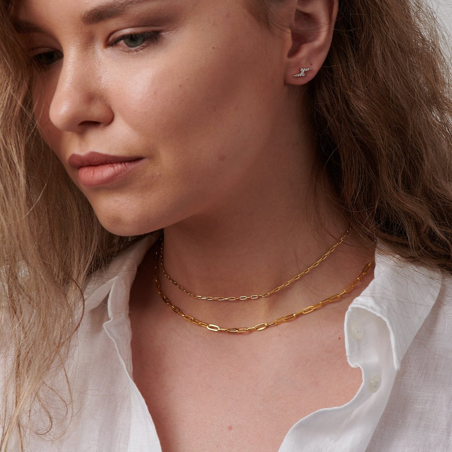 paperclip necklace